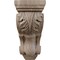 Ekena Millwork 4 1/2"W x 5"D x 10"H Medium Traditional Acanthus Corbel, Walnut CORW04X05X10TAWA - alternate 4